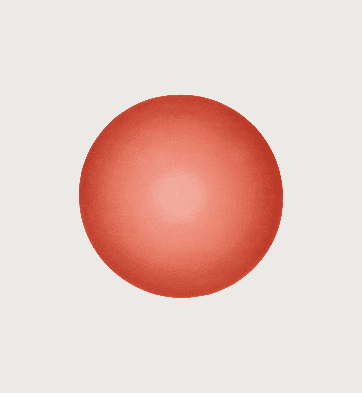 Degrade Circular Coral